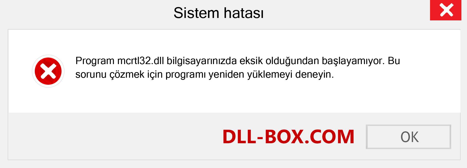 mcrtl32.dll dosyası eksik mi? Windows 7, 8, 10 için İndirin - Windows'ta mcrtl32 dll Eksik Hatasını Düzeltin, fotoğraflar, resimler